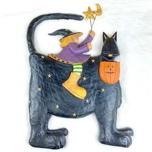 Williraye Studio “Halloween Magic” Wall Plaque #WW6024